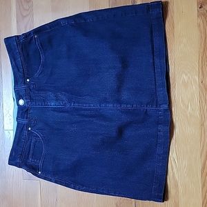 Croft & Barrow Denim Skort